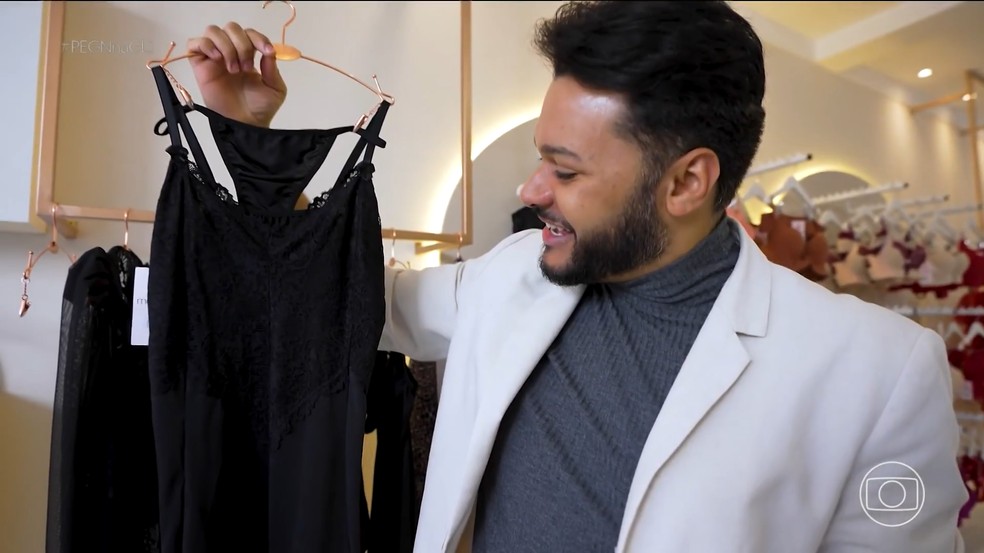Empreendedor transforma paix&atilde;o por lingerie em neg&oacute;cio de R$ 90 mil por m&ecirc;s &mdash; Foto: Reprodu&ccedil;&atilde;o/Tv Globo