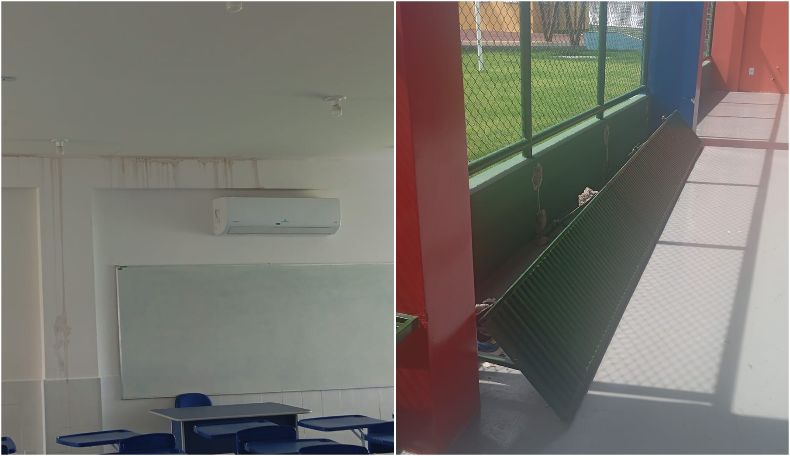 Mãe denuncia problemas de estrutura e falta de profissionais em escola de tempo integral na zona rural de Boa Vista