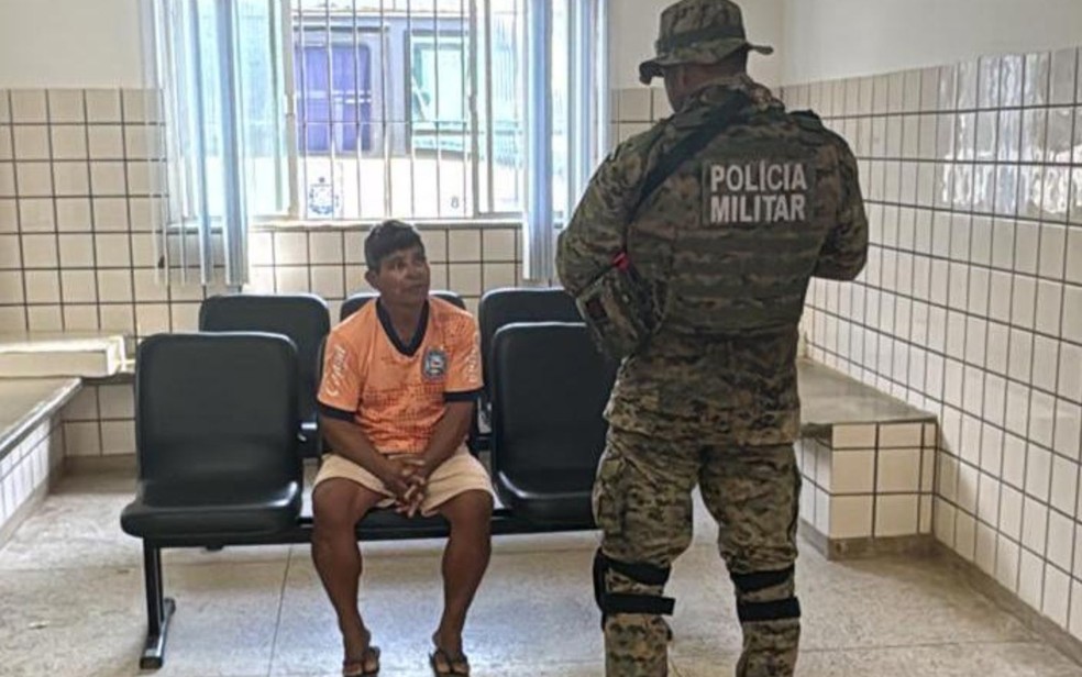 Cacique é preso após operação por causa de conflito com produtores — Foto: Arquivo Pessoal