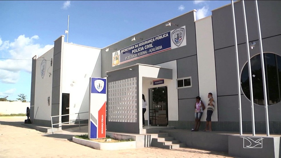 Delegacia Regional de Açailândia (MA) — Foto: Reprodução/TV Mirante