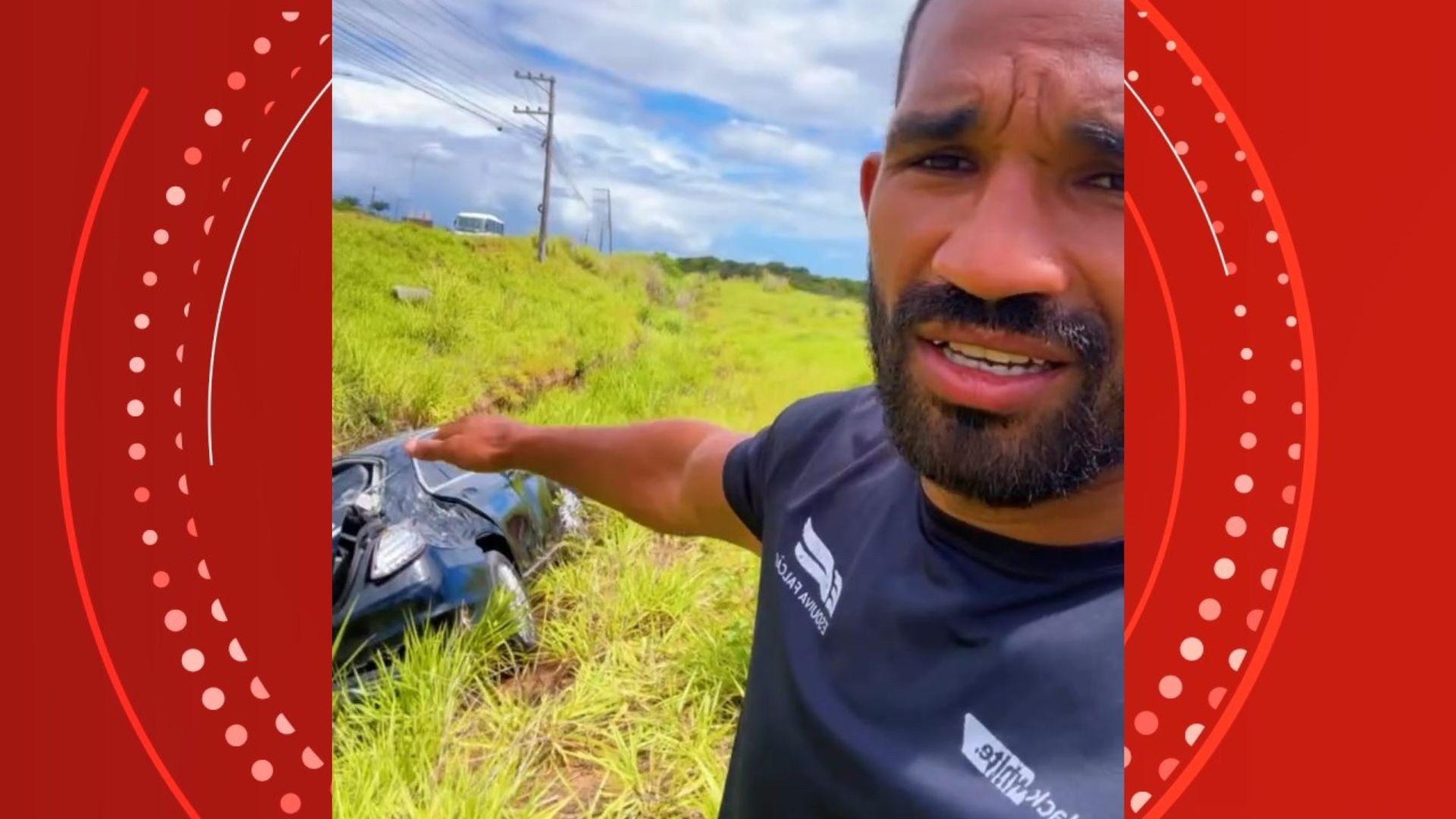 Medalhista olímpico Esquiva Falcão sofre acidente de carro no ES