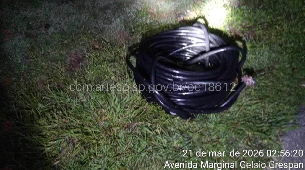 Homem morre eletrocutado ao tentar furtar fiação elétrica em rodovia do interior de SP