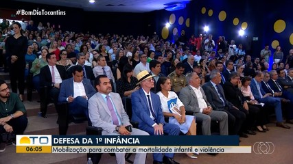 Projeto para fortalecimento de políticas públicas da 1ª infância é lançado no Tocantins