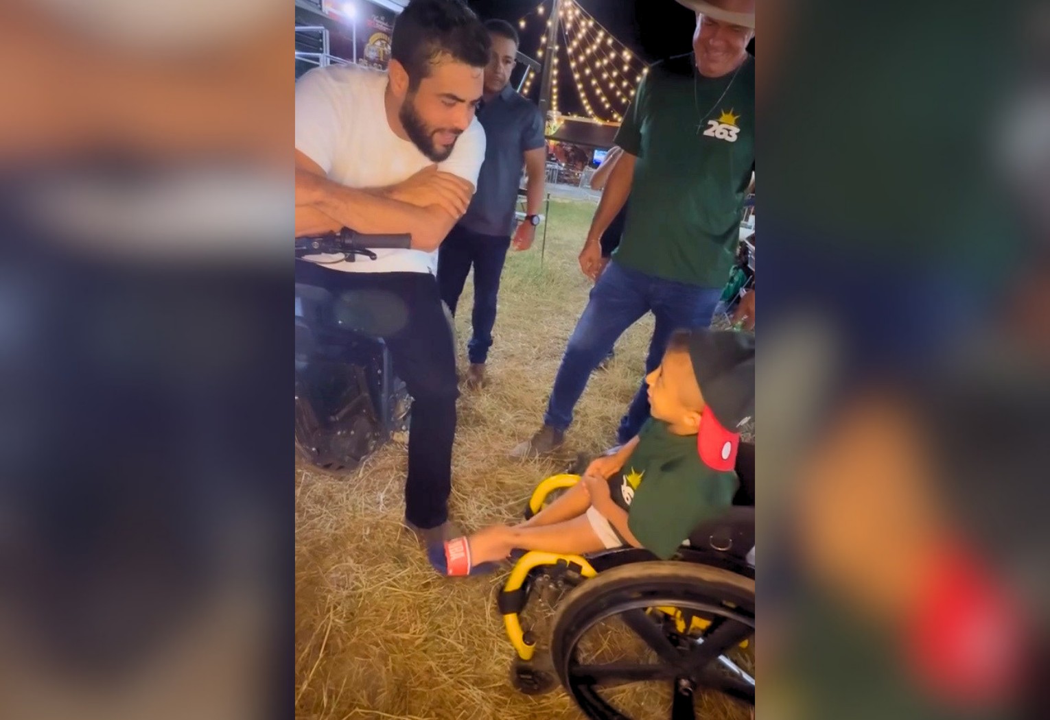 Henrique canta com fã mirim e inspira internautas: 'Inesquecível' | G1