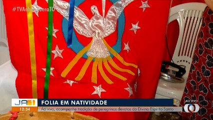 Tradição cultural faz parte da Folia do Divino Espírito Santo