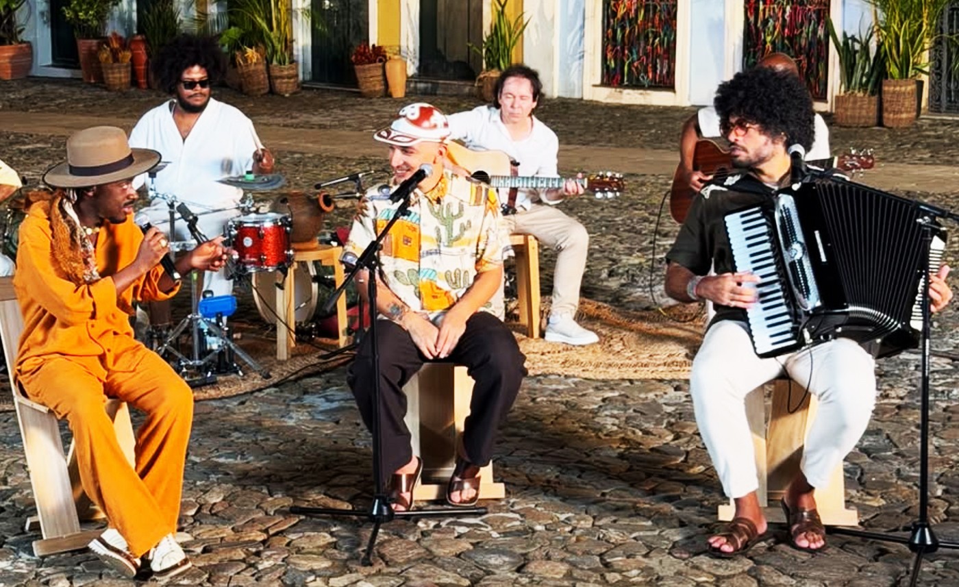 João Gomes, Jota.Pê e Mestrinho apresentam em maio ‘Dominguinho 2’, álbum gravado pelo trio em Salvador