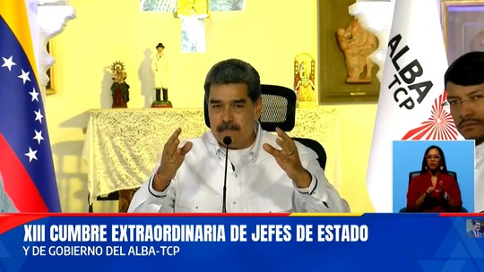 EUA acham que são 'donos do mundo', diz Maduro - Há um dia, o governo Trump afirmou que vai usar 'toda a força' contra Maduro na Venezuela e deslocou navios de guerra para a costa do país sob a alegação de conter ameaças de cartéis de tráfico de drogas.