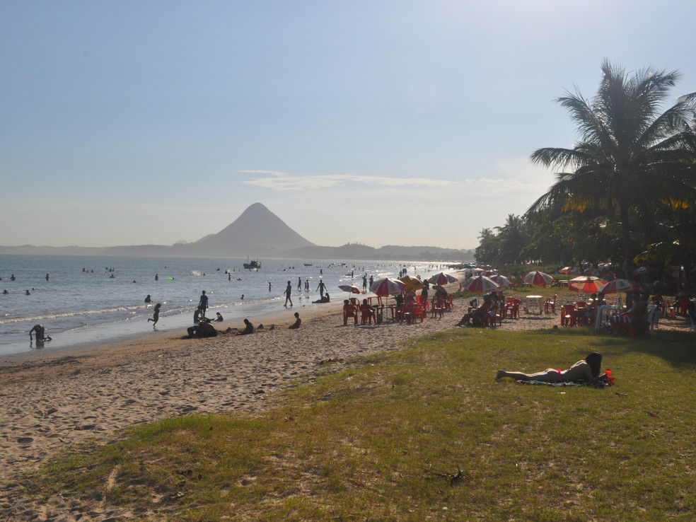Praia em Piúma — Foto: Divulgação/ Assessoria Prefeitura de Piúma