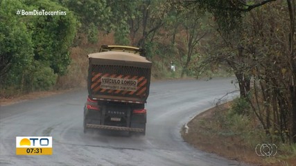 Moradores apontam riscos em rodovia que dá acesso a Taquaruçu Grande
