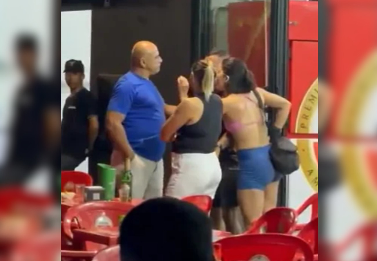 Panorama: Policiais armados discutem em bar no TO após suspeita de agressão contra mulher; VÍDEO