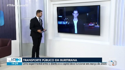 Linha experimental entre Buritirana e Palmas deve funcionar em março de 2025