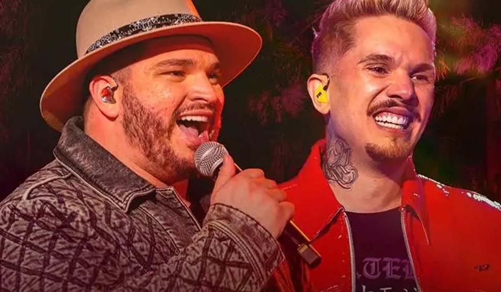A dupla sertaneja Felipe & Rodrigo encabeça o ranking da Pró-Música Brasil com o sucesso ‘Gosta de rua’, lançado em março de 2024 — Foto: Divulgação