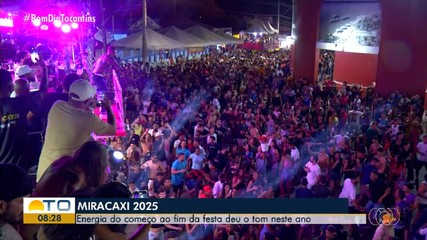 Clima de festa e animação marcam o encerramento da programação do Miracaxi 2025