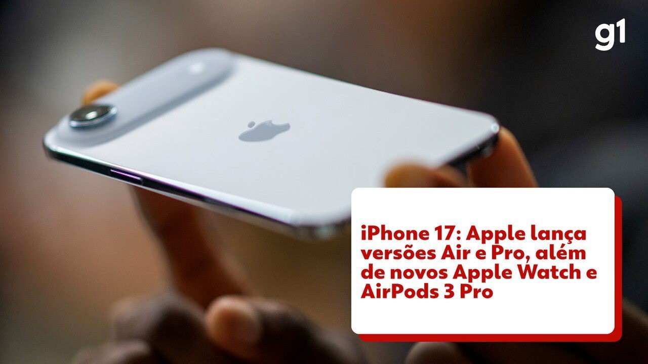 iPhones 17: visual do novo lançamento da Apple gera memes nas redes sociais; confira