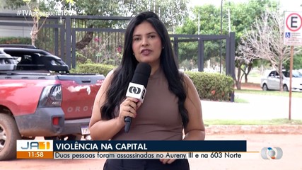Duas pessoas são assassinadas durante o fim de semana em Palmas