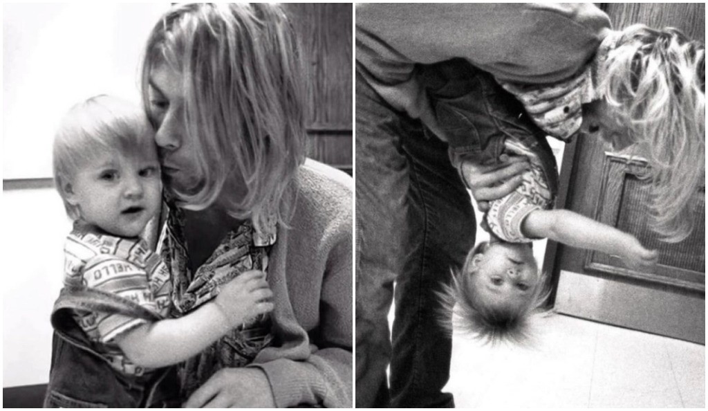 Filha de Kurt Cobain posta fotos e texto de homenagem ao pai, morto há 30 anos