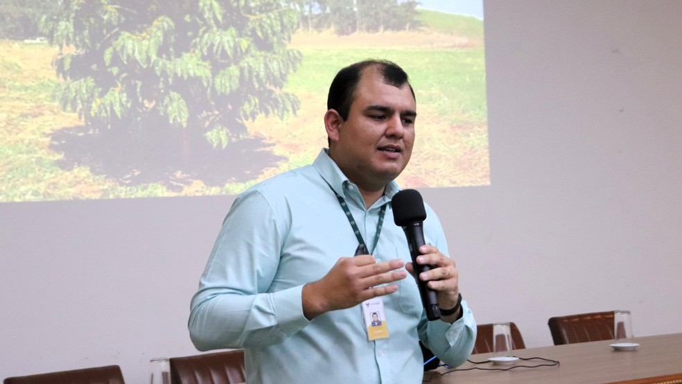 Guilherme Vinicius Teixeira, coordenador do Departamento de Geoprocessamento da Cooxupé — Foto: Crédito: Divulgação.
