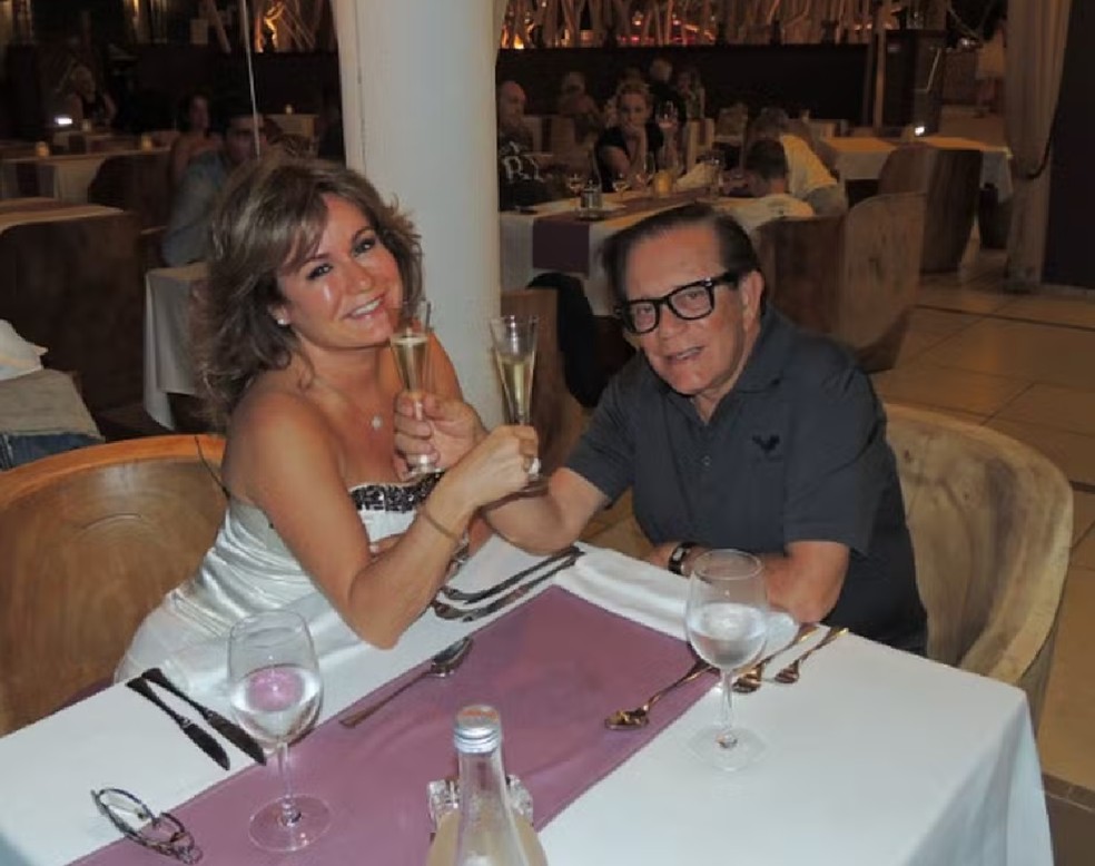 Susy Camacho e o ex-marido, Farid Curi — Foto: Reprodução/Instagram