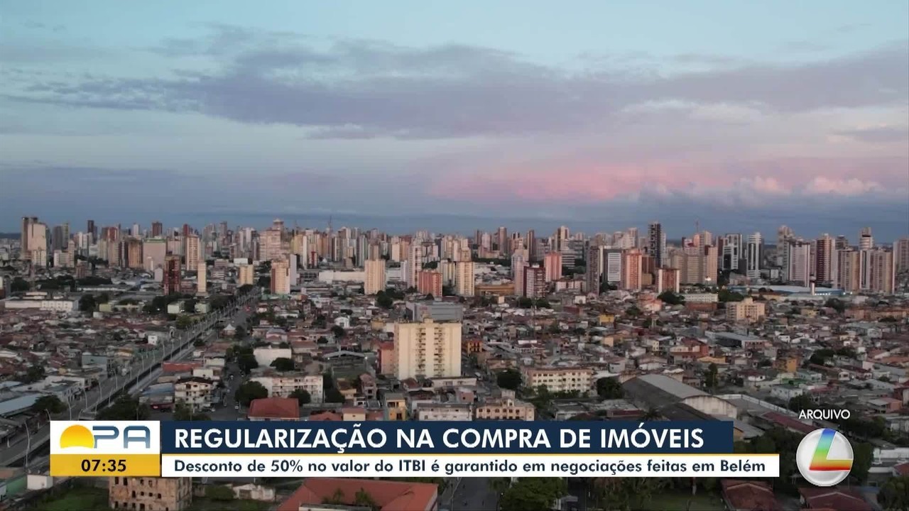 Belém oferece desconto de 50% no ITBI para regularizar compra de imóveis até 31 de julho
