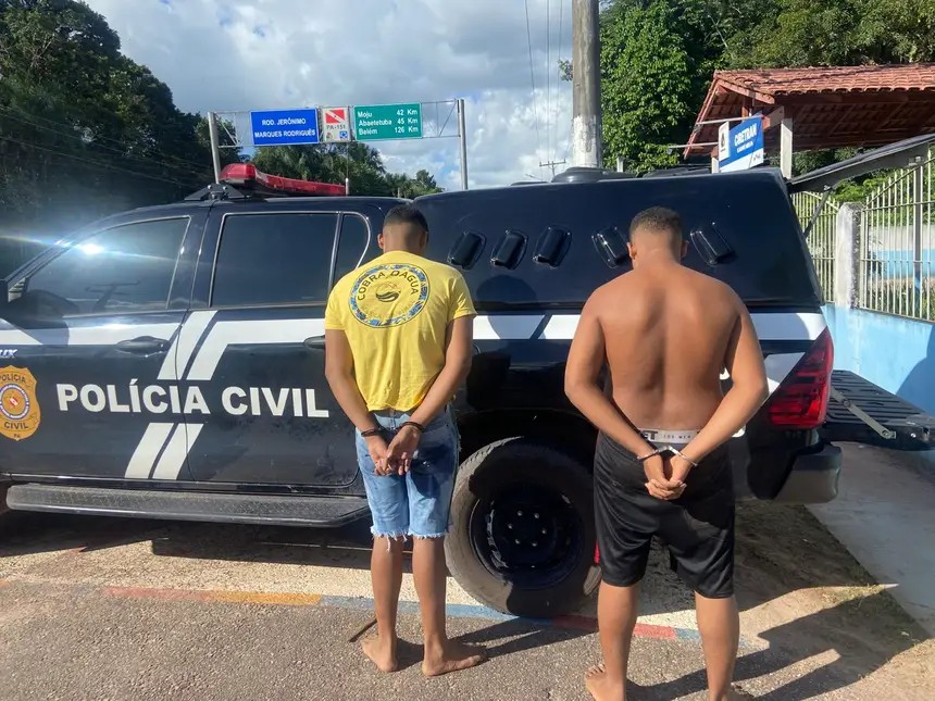 Suspeitos de integrar associação criminosa são presos após fuga em área de mata no Pará