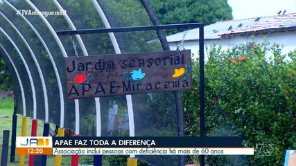 Mais de 100 pessoas com deficiências são atendidas pela Apae de Miracema