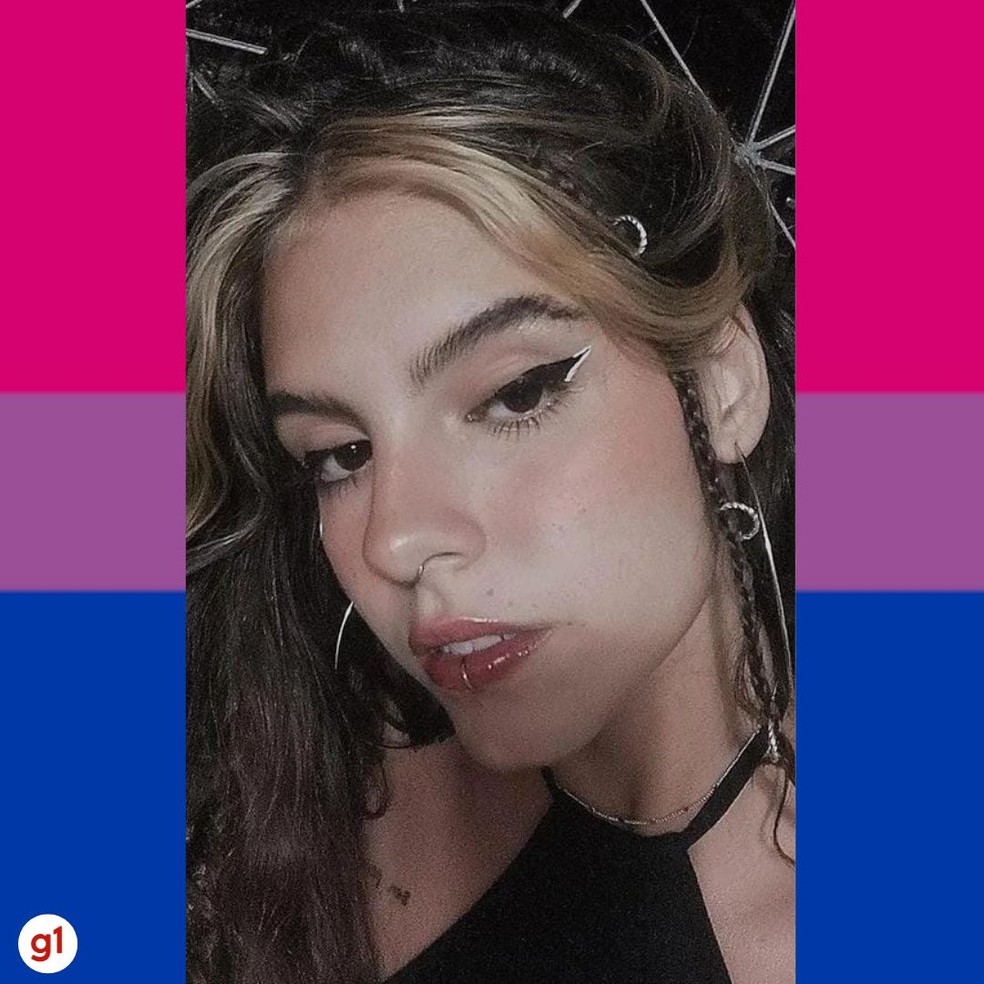 Fernanda Branco, mulher bissexual e estudante de psicologia no Distrito Federal — Foto: Foto: Arquivo Pessoal