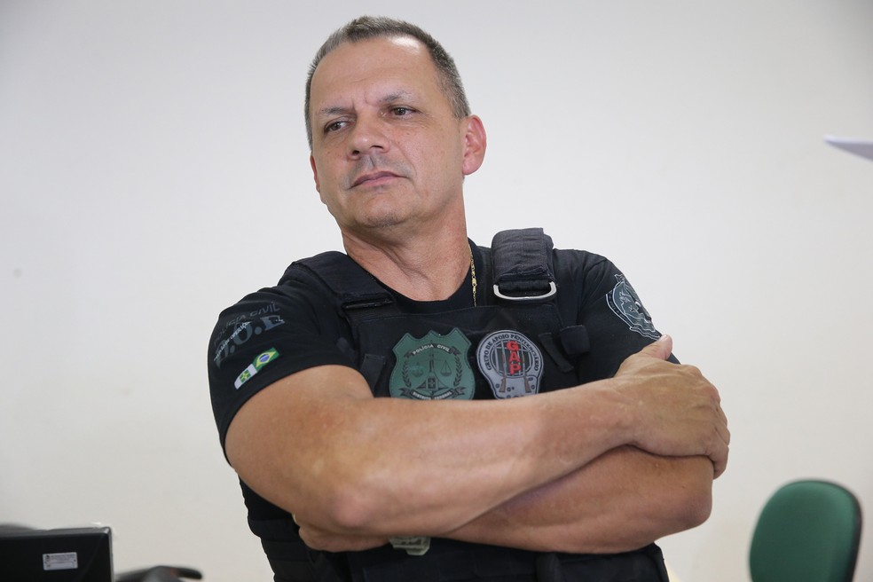 Grupo planejava ataques a ônibus e prédios públicos para provocar a saíde de Mauro Albuquerque da Secretária de Administração Penitenciária do Estado do Ceará (SAP/CE) — Foto: Helene Santos
