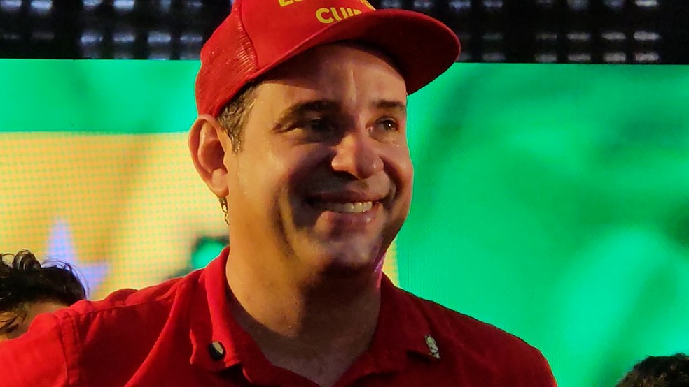 PT lan&ccedil;a Cadu Xavier como candidato ao governo do Rio Grande do Norte &mdash; Foto: Reprodu&ccedil;&atilde;o/Inter TV