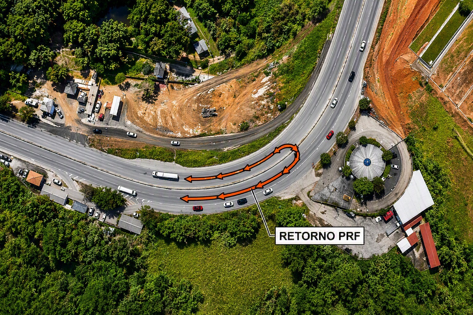 Trecho da Via Dutra será temporariamente fechado para avanço das obras da Serra das Araras no dia 27 de julho 