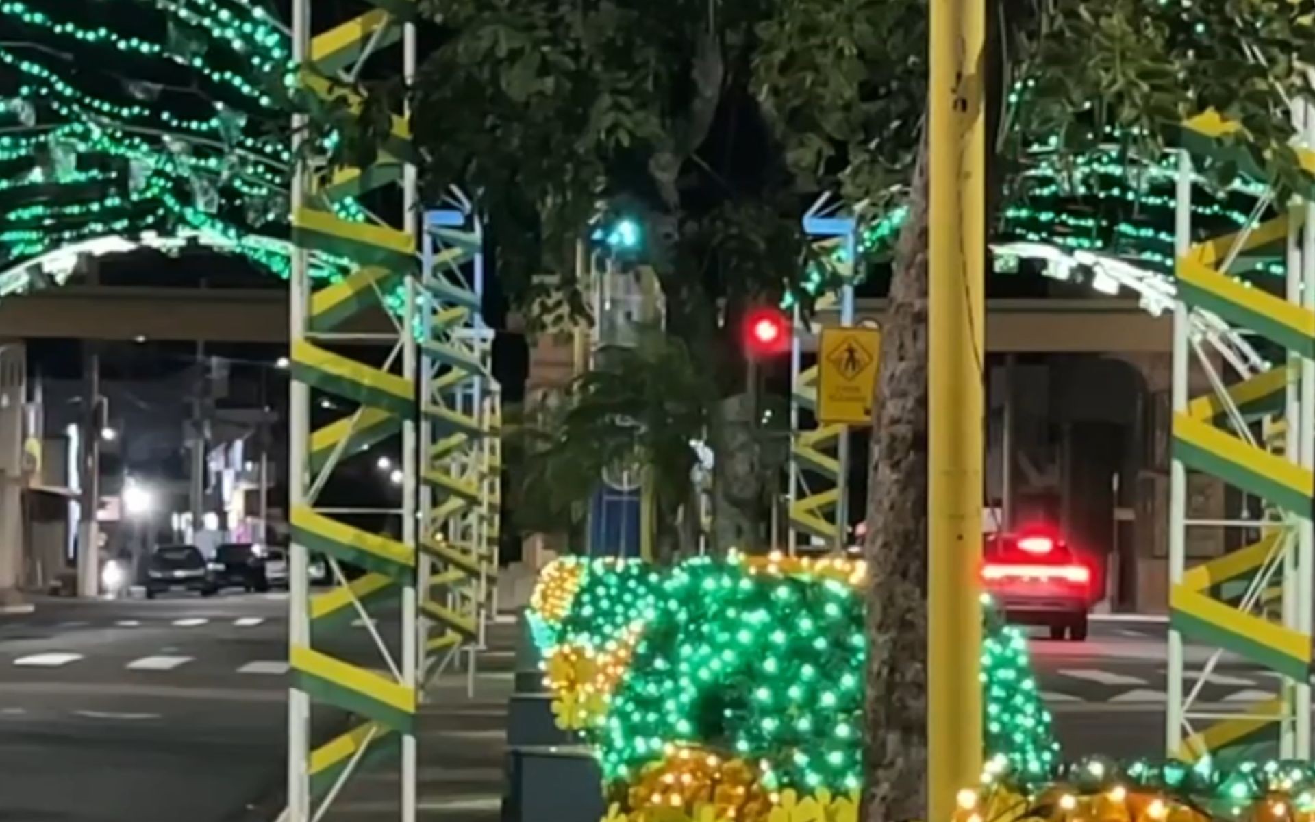Decoração com mais de 10 mil garrafas PET deixa cidade do interior de SP no clima para a Copa do Mundo