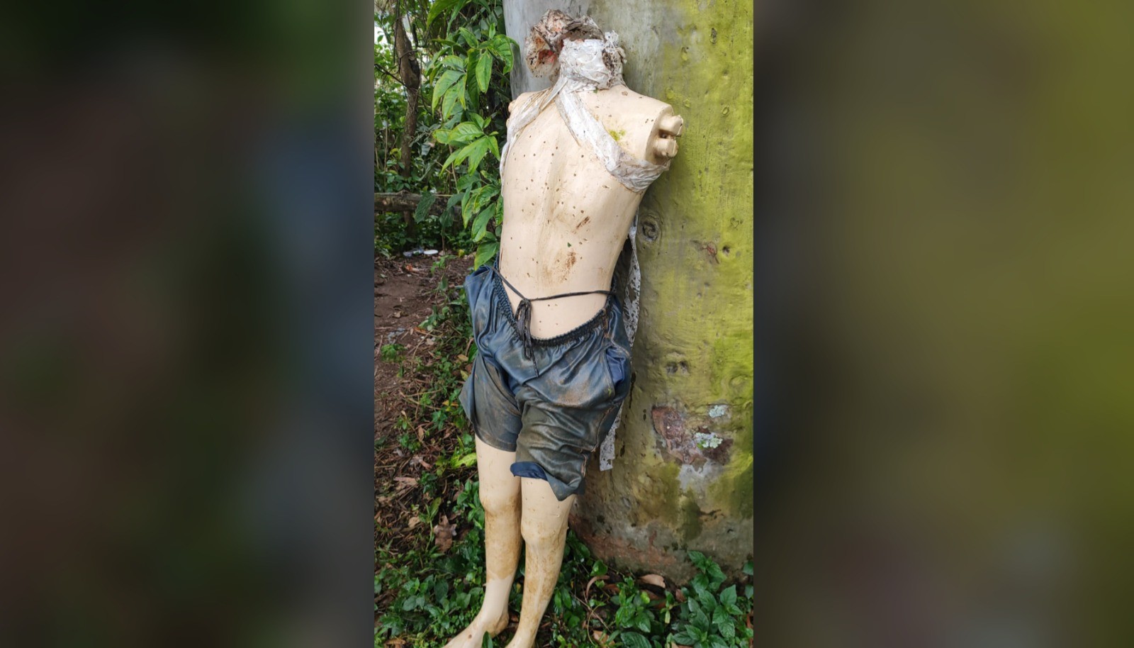 Chamado aos Bombeiros para retirar corpo no Rio Itajaí-Açu revela manequim boiando