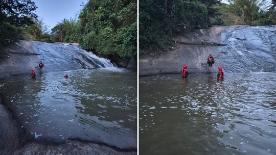 Jovem tenta salvar amigo e os dois morrem afogados em cachoeira no ES