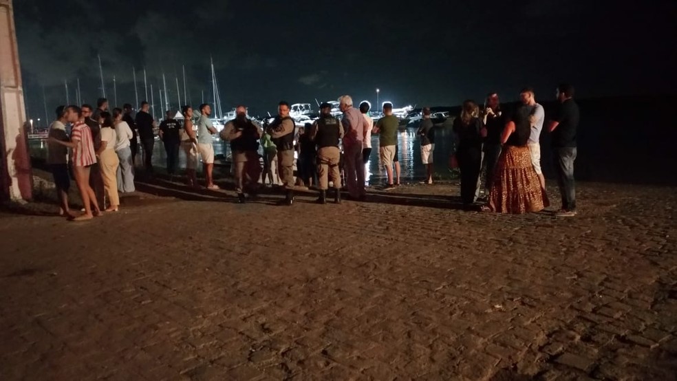 Delegado suspeita que vítima perdeu o controle da moto aquática e se afogou no Rio Paraíba, em Cabedelo — Foto: Reprodução: TV Cabo Branco