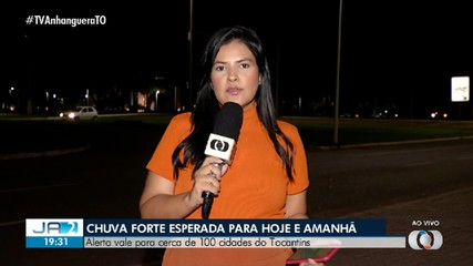 Tocantins tem alerta de chuvas intensas; veja previsão do tempo