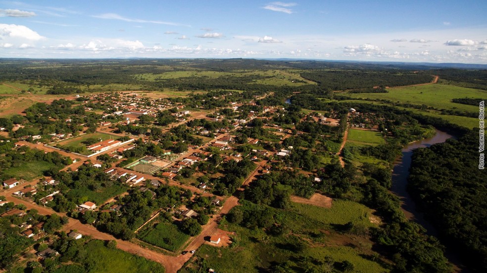 Araguainha é a cidade menos populosa de Mato Grosso — Foto: Vicente de Souza