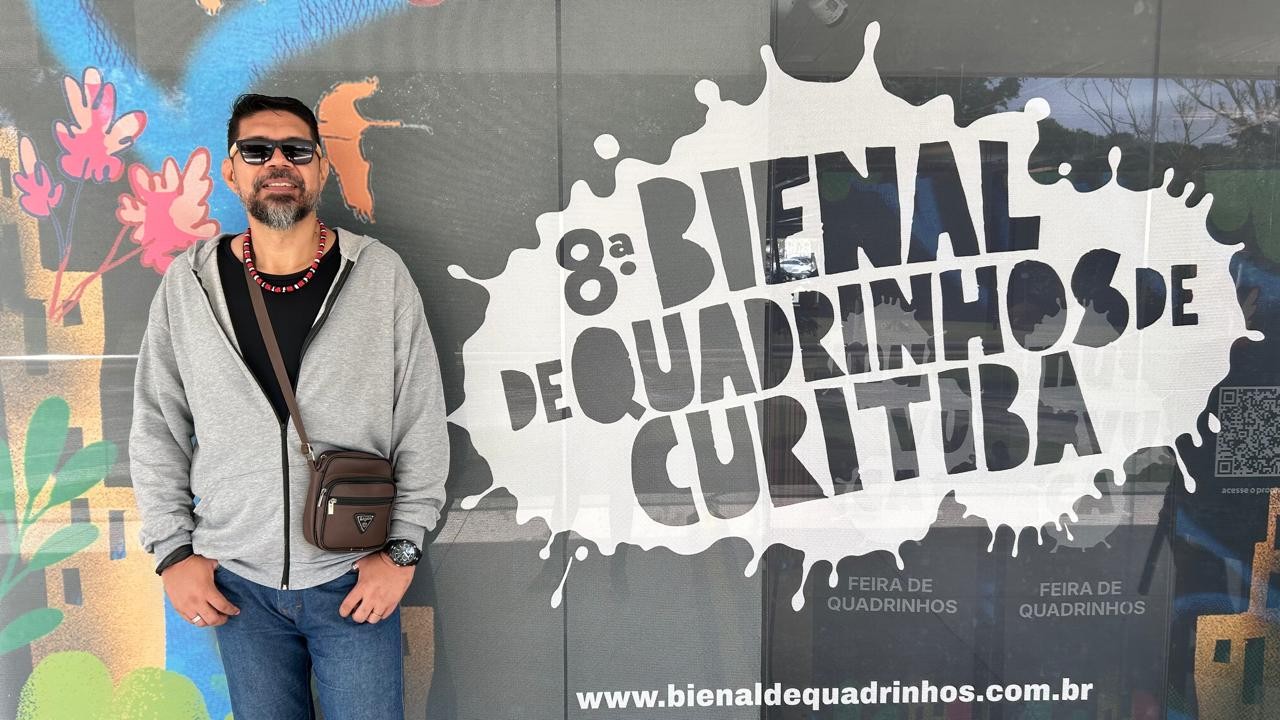 Quadrinista paraense leva a força da Amazônia à Bienal de Curitiba