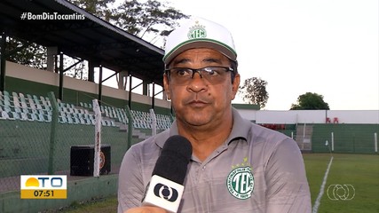 Técnico Reginaldo França, do Tocantinópolis, é afastado após início de AVC