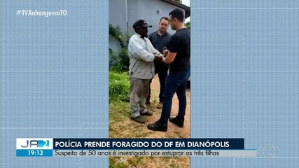 Polícia prende foragido de Brasília em Dianópolis; saiba mais