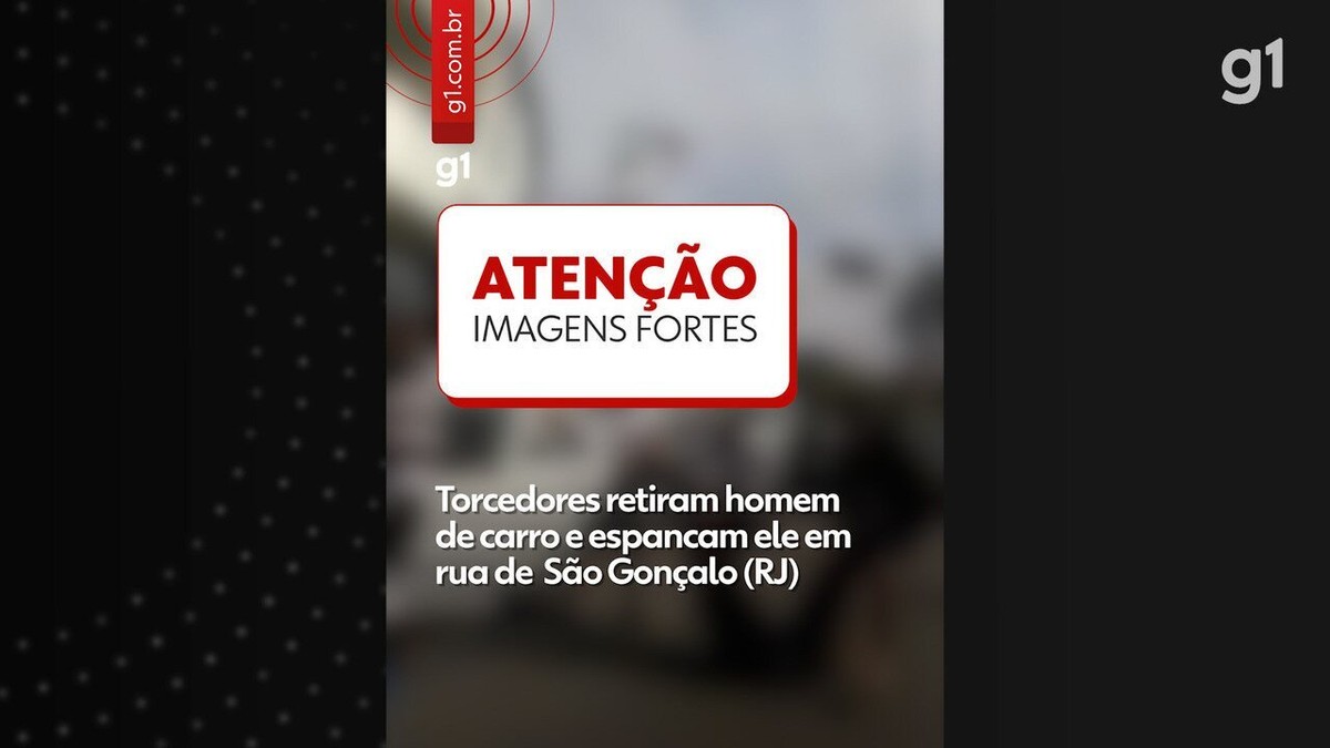 Torcedores de Flu e Vasco brigam em rua de São Gonçalo (RJ); Veja vídeo