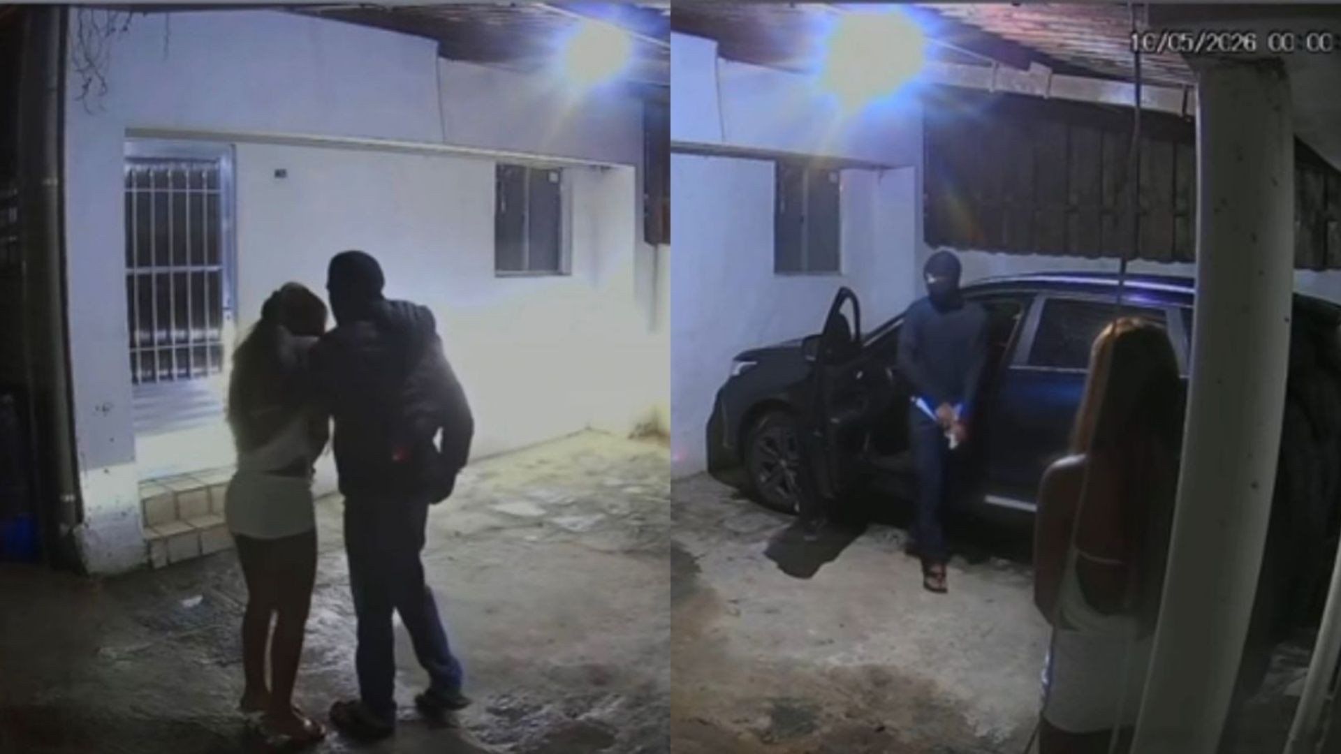 Influenciadora é sequestrada ao sair de carro de casa; vídeo mostra criminosos invadindo garagem