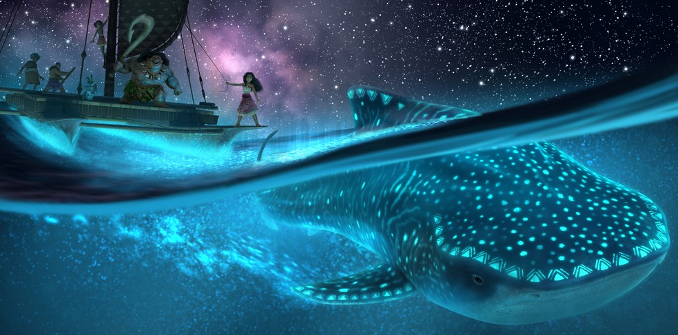 Cena de 'Moana 2' — Foto: Divulgação