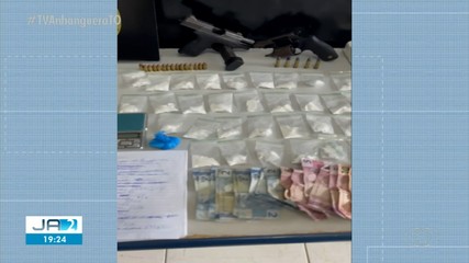 Três homens são presos em flagrante por suspeita de tráfico de drogas na capital