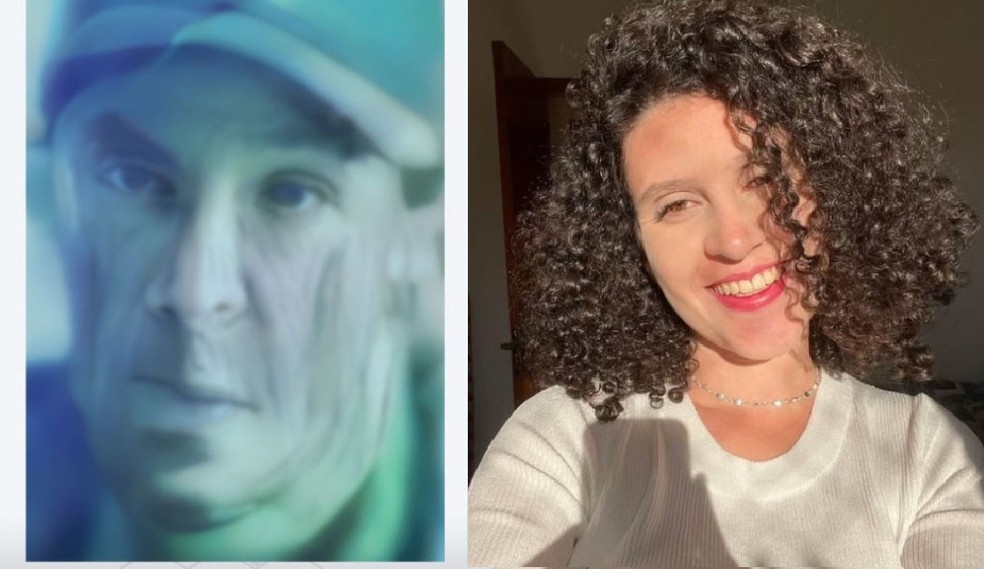 Retrato falado do suposto assassino da estudante Bruna Oliveira, na Zona Leste de São Paulo. — Foto: Reprodução/TV Globo
