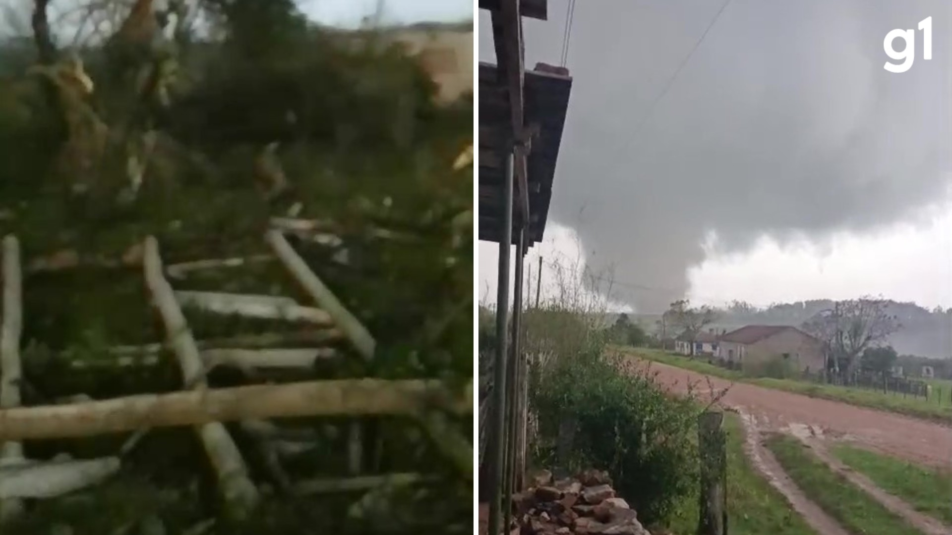 Tornado destrói casa de pecuarista em Pedro Osório: 'Cenário de guerra, não tem