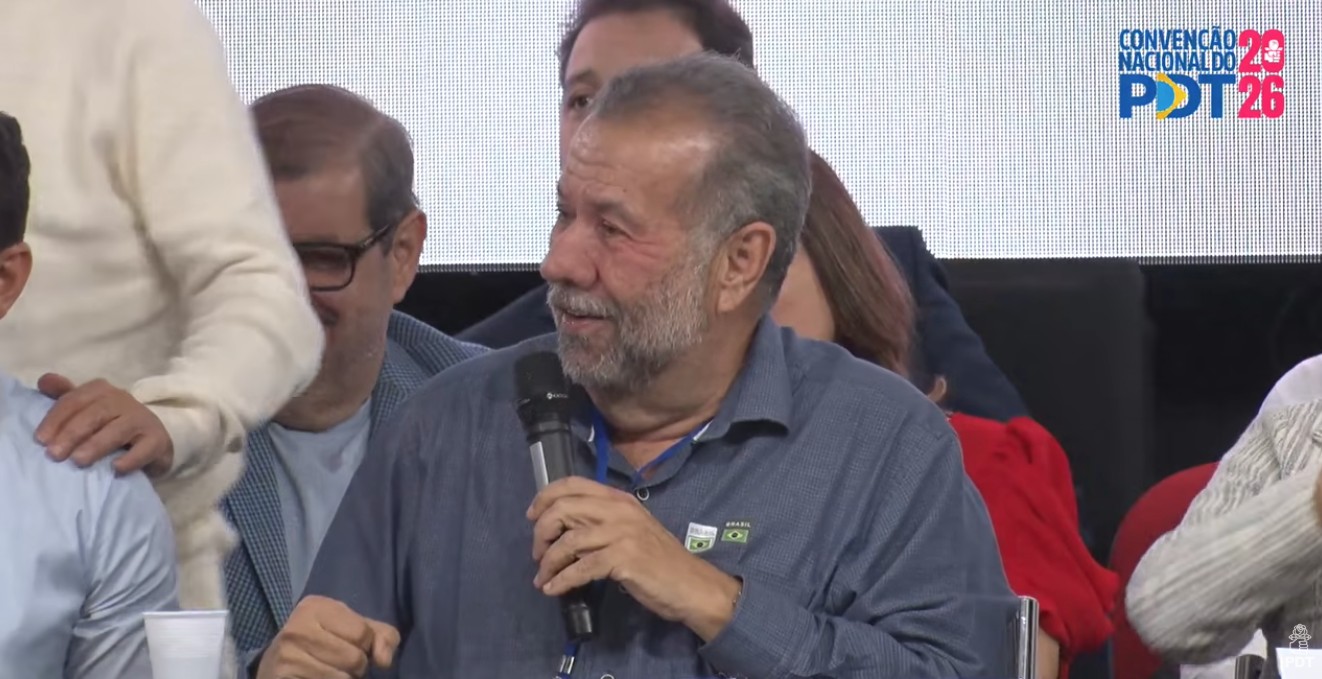 Em convenção, PDT, de Carlos Lupi, oficializa apoio à pré-candidatura ...