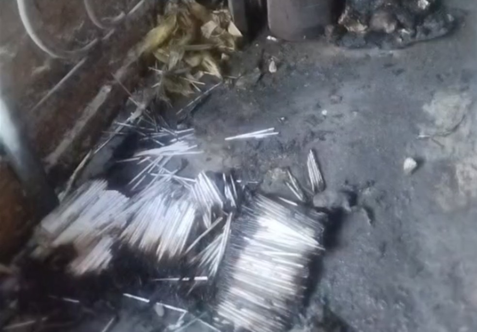 Explosão aconteceu em fábrica clandestina de fogos de artifício, segundo a polícia — Foto: Reprodução