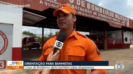 Corpo de Bombeiros orienta banhistas sobre os riscos de afogamento