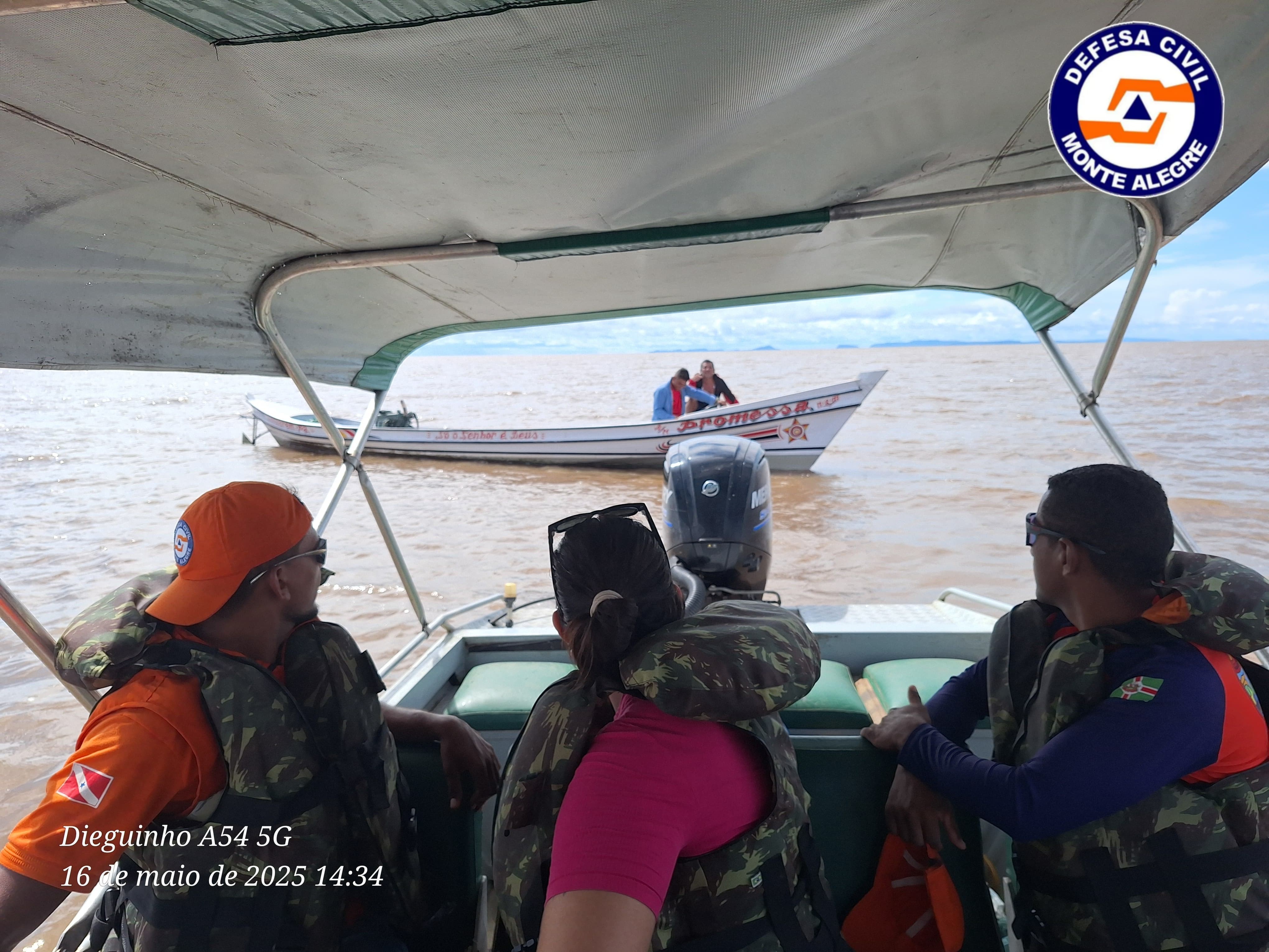 Família desaparecida no Rio Amazonas é encontrada bem em comunidade de Monte Alegre