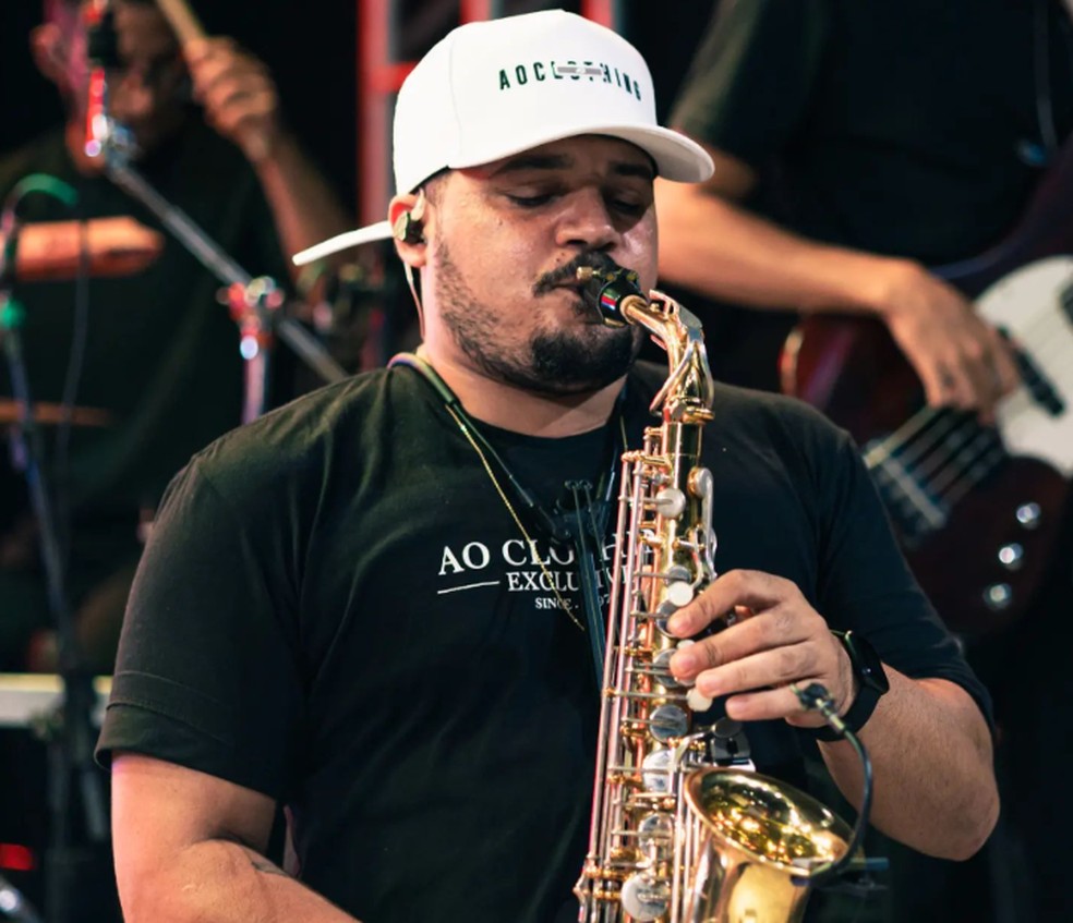 Saxofonista está ente as vítimas do acidente na Bahia — Foto: Redes sociais
