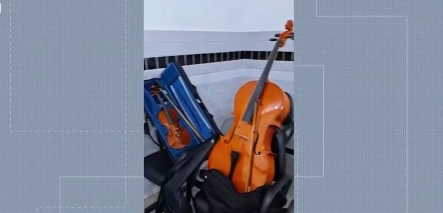PM recupera instrumentos musicais de R$ 70 mil em Belém | G1